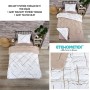 ETE HOMETEX TEK KİŞİLİK LÜX WELSOFT YORGAN YANSIMA BEJ 155X215CM 8696474231851